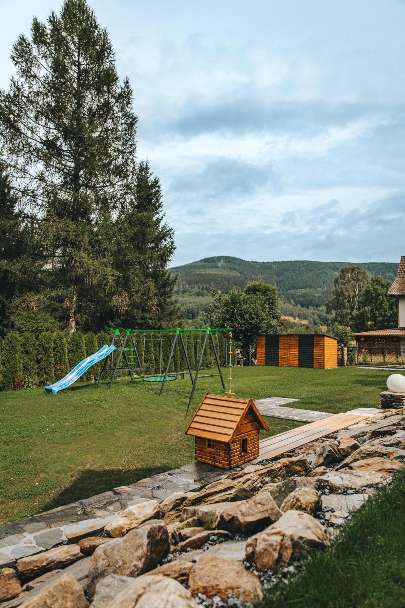 Skrzaci Zakatek - Domek Z Prywatna Balia Z Jacuzzi Stronie Śląskie Exterior foto