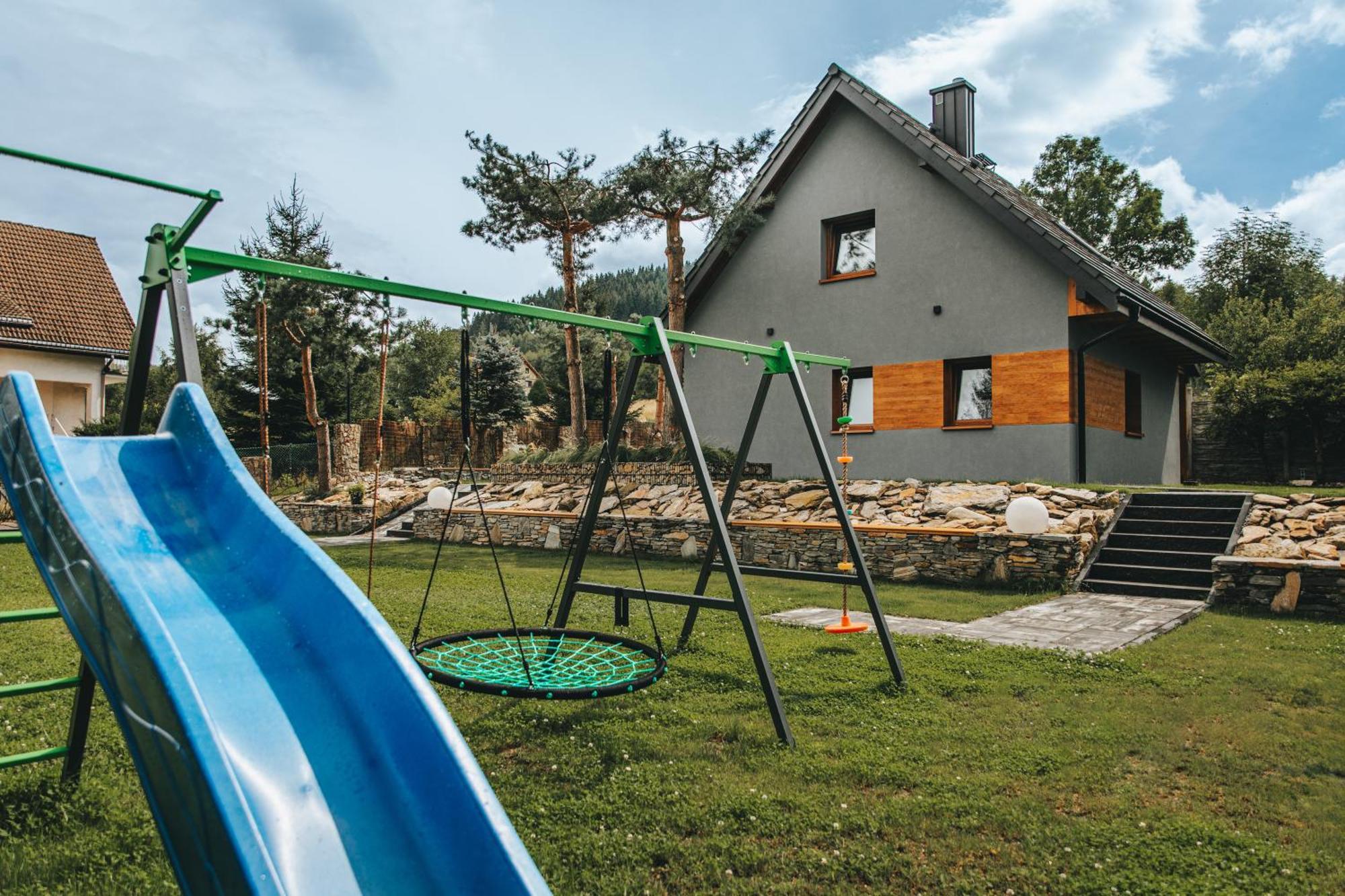 Skrzaci Zakatek - Domek Z Prywatna Balia Z Jacuzzi Stronie Śląskie Exterior foto